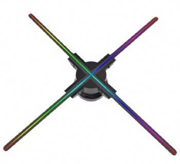 Holographic Led Display 3d Hologram Fan With Cover Hologram Fan Bag Backpack Projector 3d Holographic Projection
